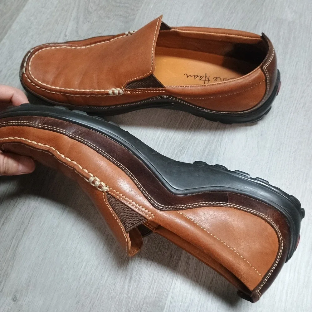 Cole Haan Men's Tucker Venetian Slip-On Loafer Tan 8